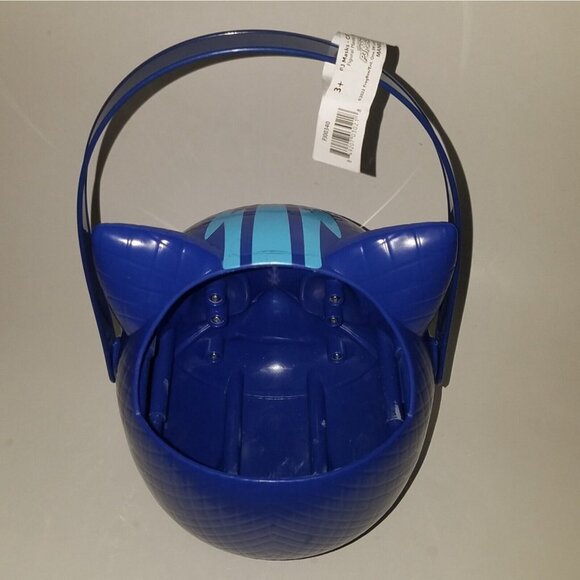 NEW Catboy PJ Masks Cat Stripe King Halloween Toddler Costume + Candy Bucket Lot - Picture 11 of 12